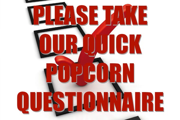Popcorn Questionnaire Survey